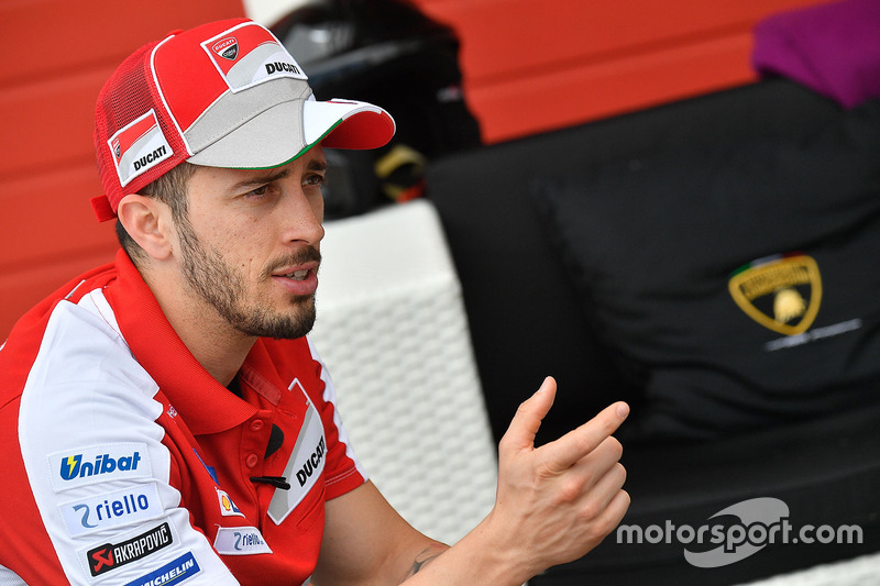 Andrea Dovizioso Lamborghini Accademia