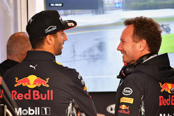 Daniel Ricciardo, Red Bull Racing ve Christian Horner, Red Bull Racing Takım Patronu