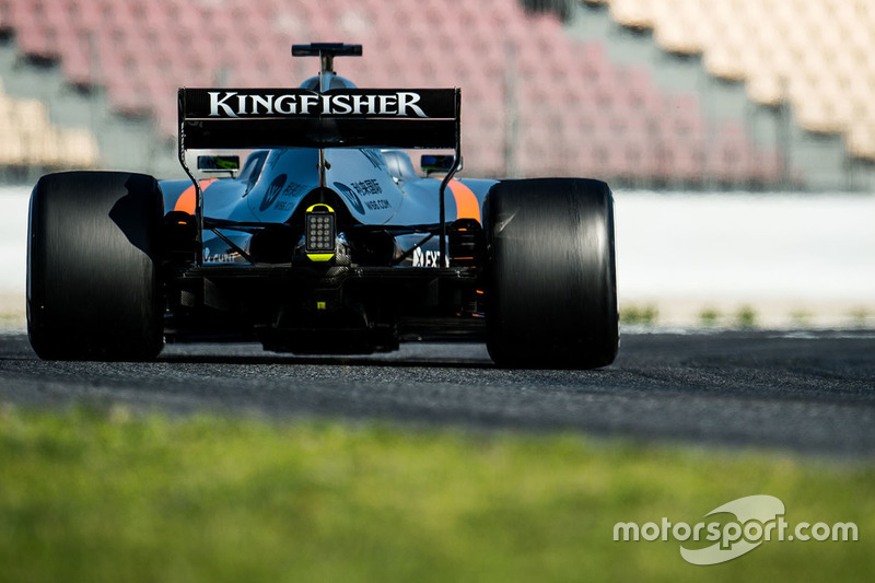 Sergio Pérez, Sahara Force India F1 VJM10