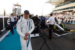 Valtteri Bottas, Williams, on the grid