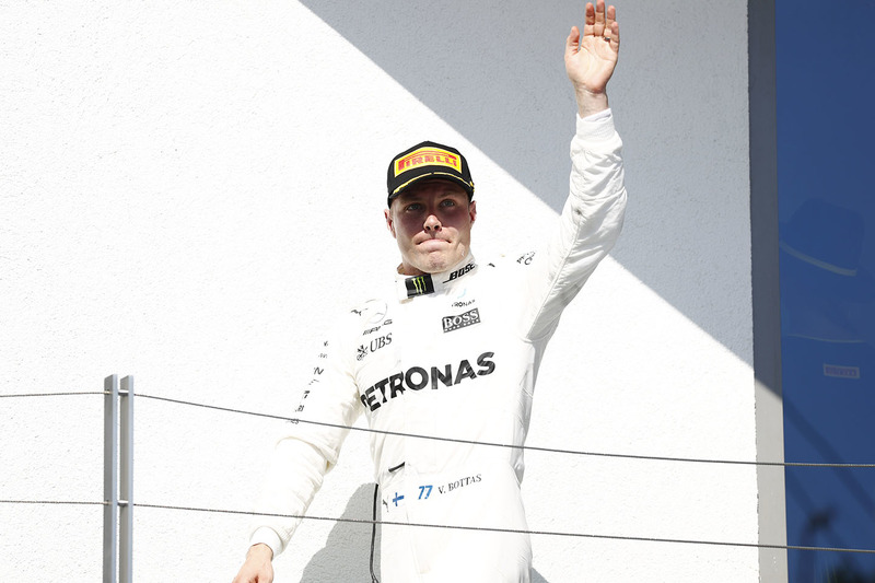 Podium: third place Valtteri Bottas, Mercedes AMG F1