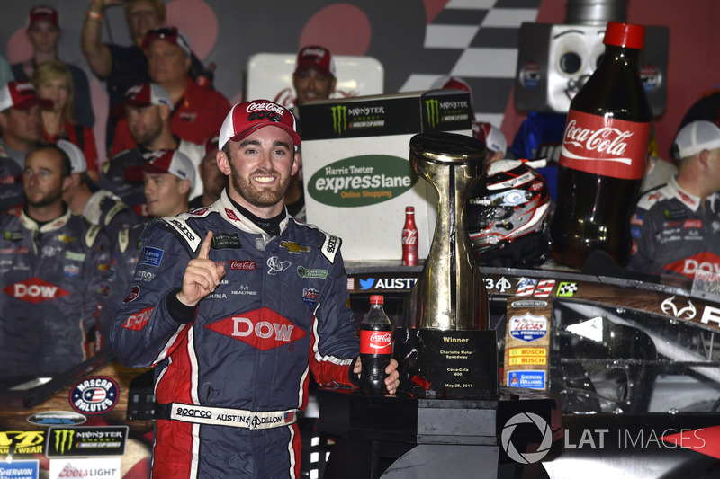 Race winner Austin Dillon, Richard Childress Racing Chevrolet