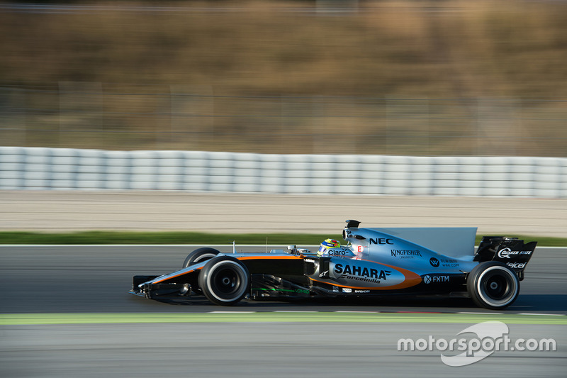 Sergio Pérez, Sahara Force India F1 VJM10