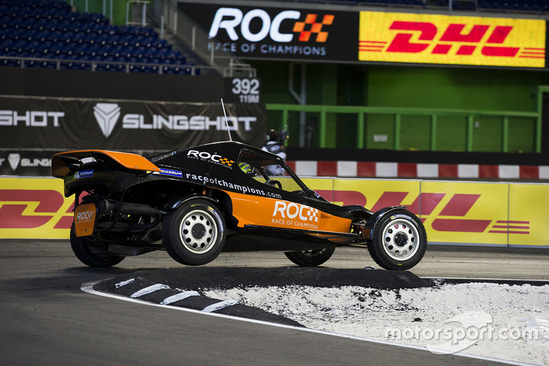 Tony Kanaan rijdt met de ROC Car