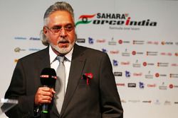 Dr. Vijay Mallya, dueño del equipo Sahara Force India F1