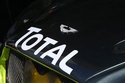 Aston Martin with Total logo