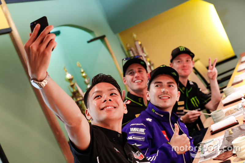 Takaaki Nakagami, Honda Team Asia, Jorge Lorenzo, Yamaha Factory Racing, Pol Espargaró, Monster Yamaha Tech 3, Bradley Smith, Monster Yamaha Tech 3