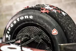 Firestone tire detail