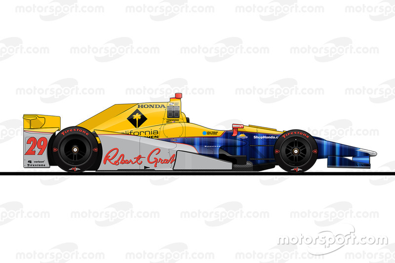 Startpositie 4: Townsend Bell (Andretti-Honda)