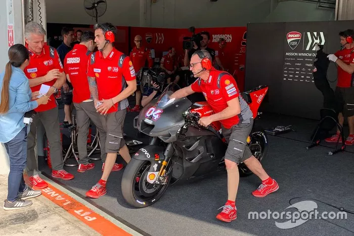 Andrea Dovizioso, Ducati Team carenado