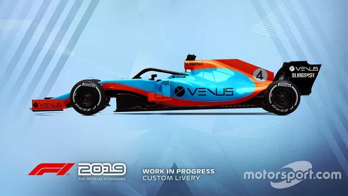 Livrée personnalisée dans F1 2019