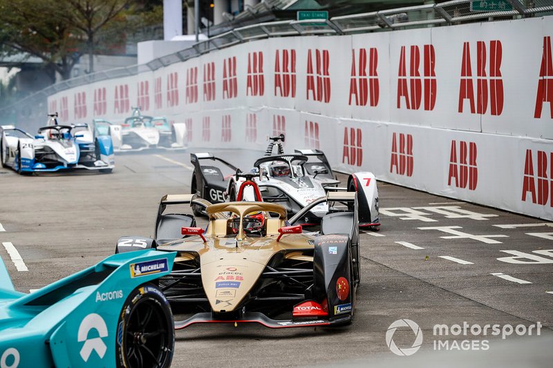 Jean-Eric Vergne, DS TECHEETAH, DS E-Tense FE19 Jose Maria Lopez, Dragon Racing, Penske EV-3 