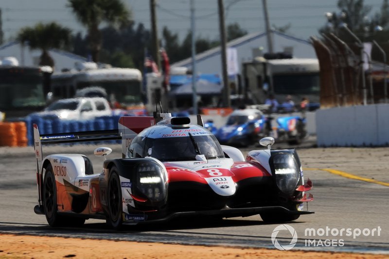 #8 Toyota Gazoo Racing Toyota TS050: Sébastien Buemi, Kazuki Nakajima, Fernando Alonso