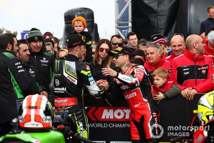 Jonathan Rea, Kawasaki Racing, Alvaro Bautista, Aruba.it Racing-Ducati Team