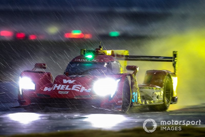 The Whelen Engineering Action Express Racing Cadillac DPi-V.R of Felipe Nasr, Eric Curran, Pipo Derani. 