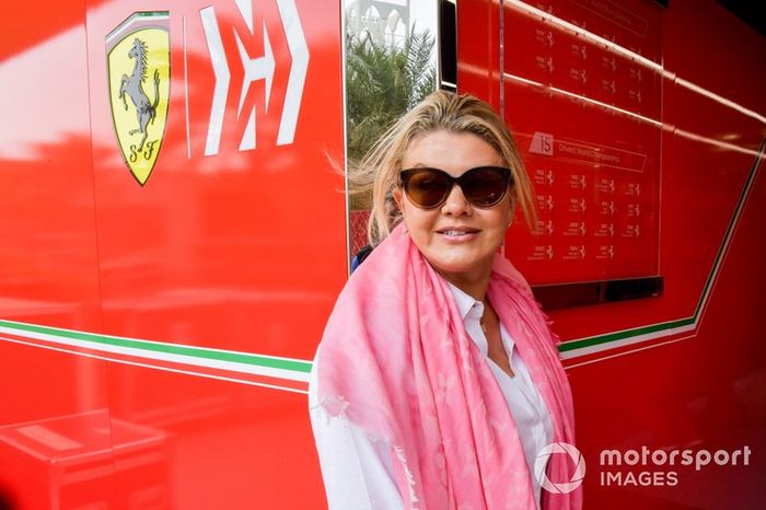 Corinna Schumacher, madre de Mick Schumacher, Ferrari 