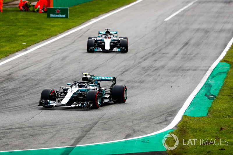 Bottas wordt gevraagd in formatie te rijden met Hamilton