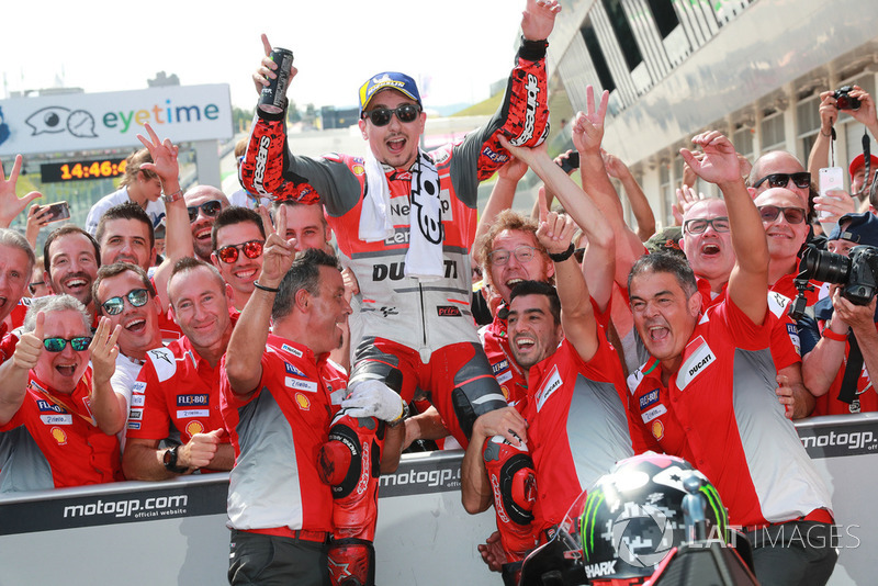 Ganador, Jorge Lorenzo, Ducati Team