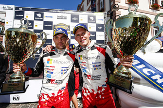 Winners Ott Tanak, Martin Järveoja, Toyota Yaris WRC, Toyota Gazoo Racing