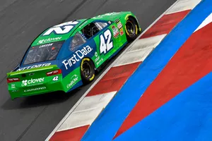 Kyle Larson, Chip Ganassi Racing, Chevrolet Camaro Clover/First Data