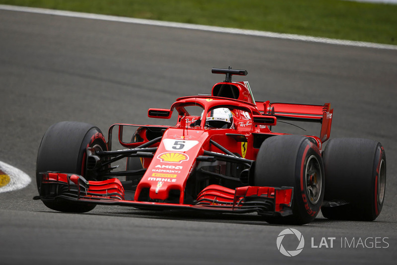 GP Belgia: Sebastian Vettel