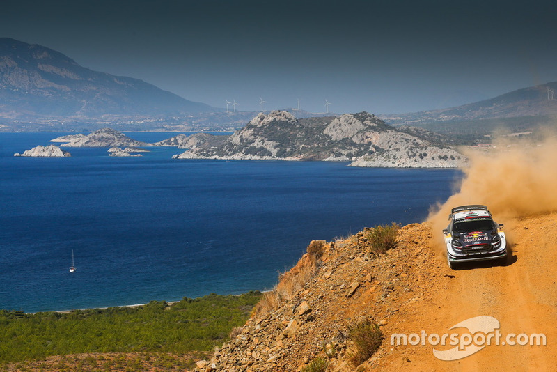 Elfyn Evans, Daniel Barritt, M-Sport Ford WRT Ford Fiesta WRC