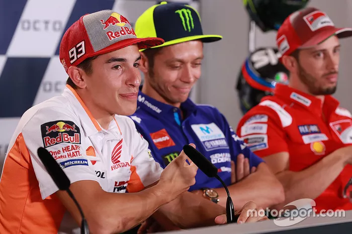 Valentino Rossi, Yamaha Factory Racing, Marc Marquez, Repsol Honda Team
