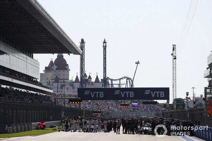 La parrilla de salida