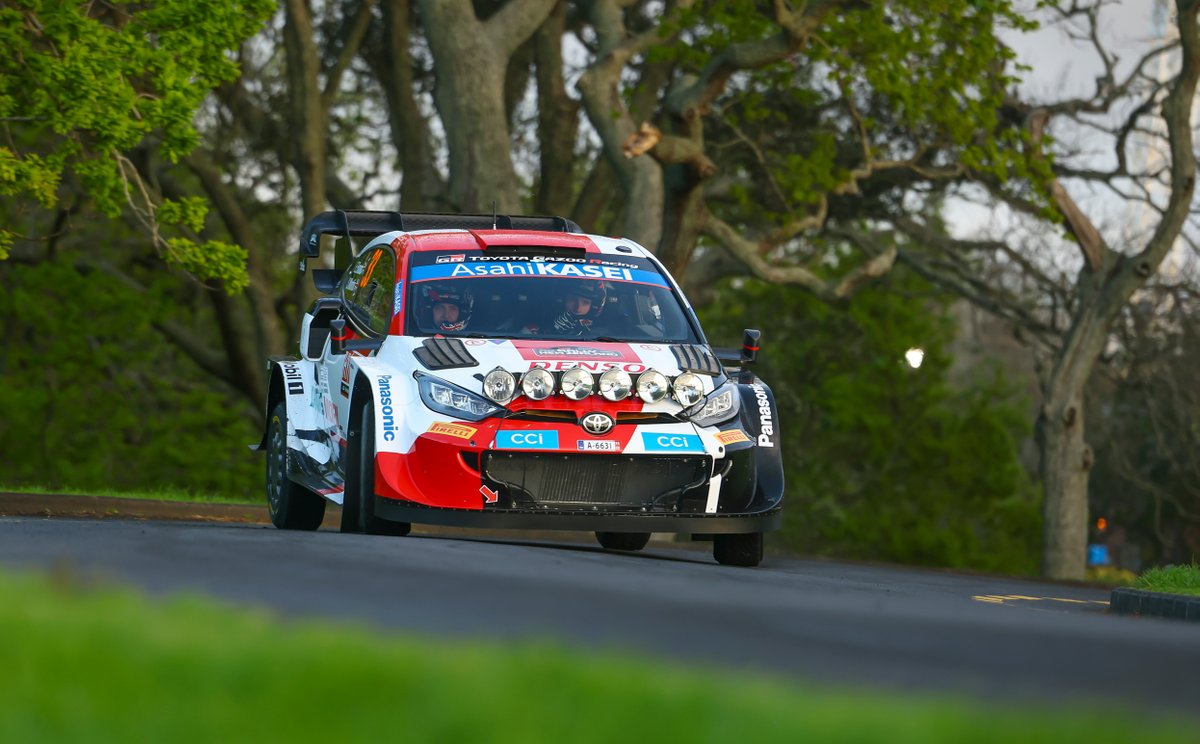 Elfyn Evans, Scott Martin, Toyota Gazoo Racing WRT Toyota GR Yaris Rally1