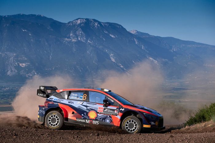 Ott Tanak, Martin Jarveoja, Hyundai World Rally Team Hyundai i20 N Rally1