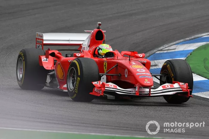 Mick Schumacher, Ferrari F2004 