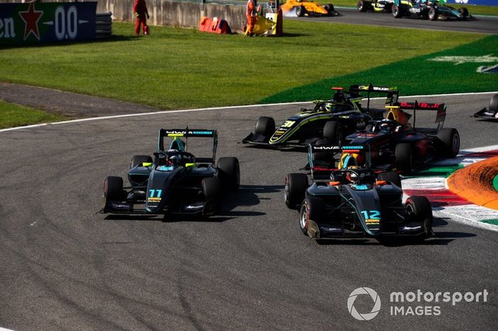 Jake Hughes, HWA RACELAB y Keyvan Andres, HWA RACELAB