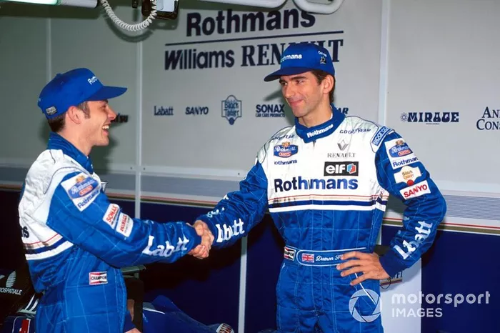 Damon Hill, Williams, Jacques Villeneuve, Williams