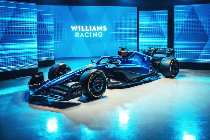 La Williams FW44 con livrea 2023