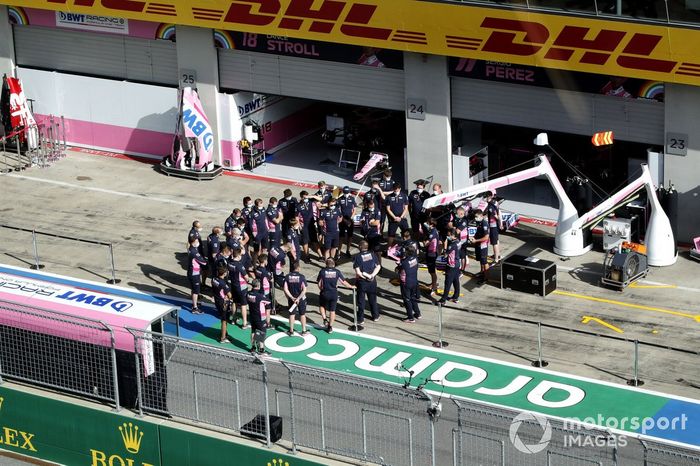 El equipo Racing Point Team