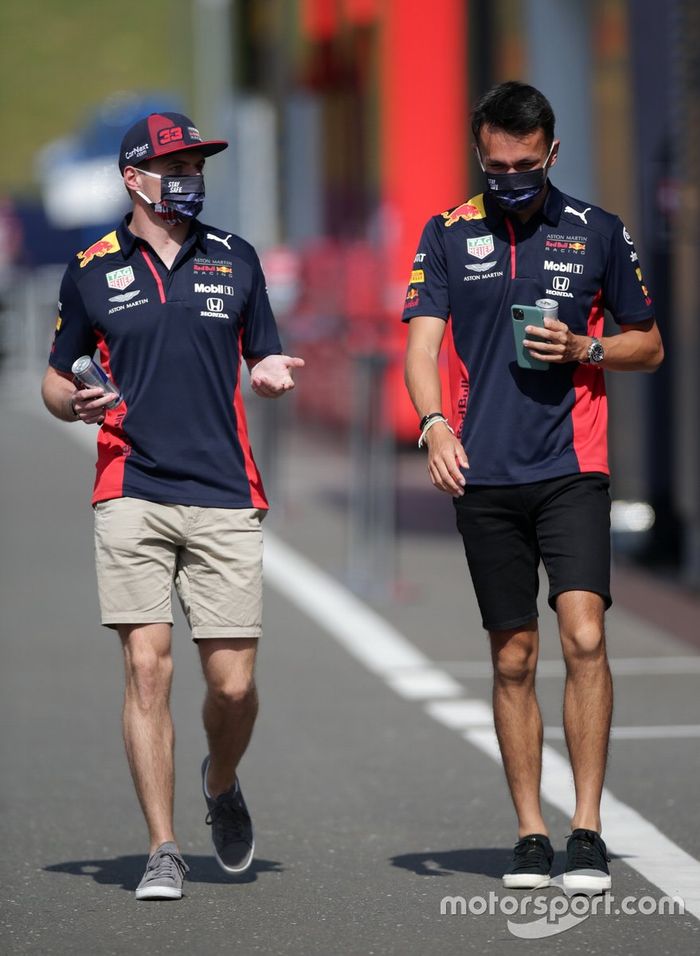 Max Verstappen, Red Bull Racing, Alex Albon, Red Bull Racing