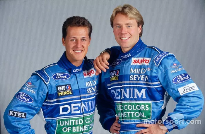 1994 - Michael Schumacher et JJ Lehto