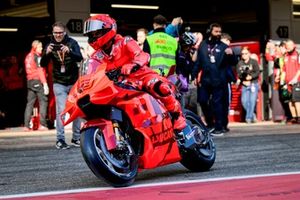 El primer test de Marc Márquez como piloto oficial Ducati