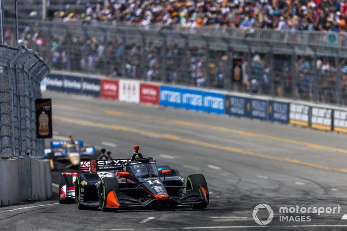 #14: Santino Ferrucci, A.J. Foyt Enterprises Chevrolet