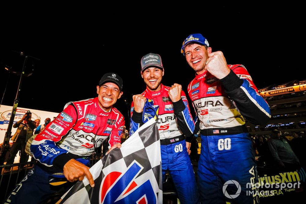 #60 Meyer Shank Racing w/ Curb Agajanian Acura ARX-06: Tom Blomqvist, Colin Braun, Helio Castroneves