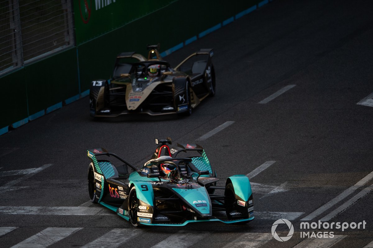 Mitch Evans, Jaguar Racing, Jaguar I-TYPE 5, Antonio Felix da Costa, DS Techeetah, DS E-Tense FE21