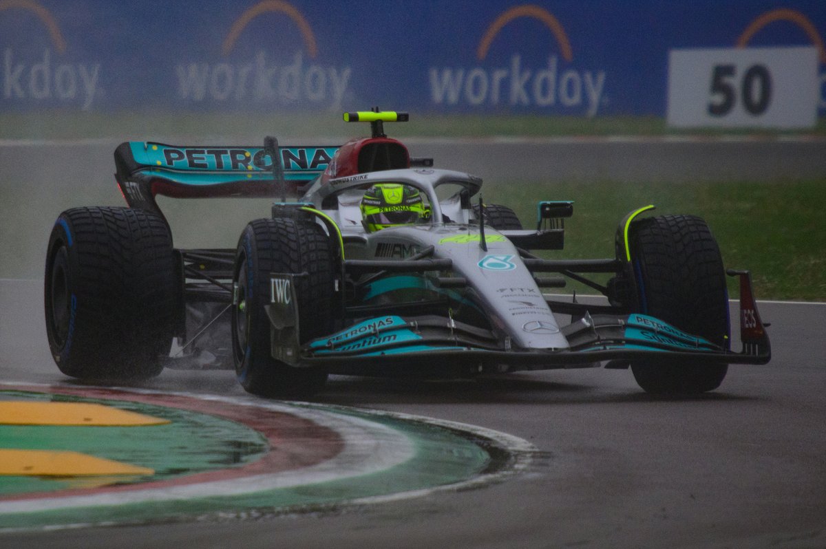 "Dün en büyük sorunumuz lastikleri ısıtmaktı" 1 Formula 1 Haberleri - F1 Puan Durumu Lewis Hamilton, Mercedes W13