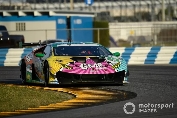 El Lamborghini Huracan GT3 de Tatiana Calderón en las 24 Horas de Daytona 2020