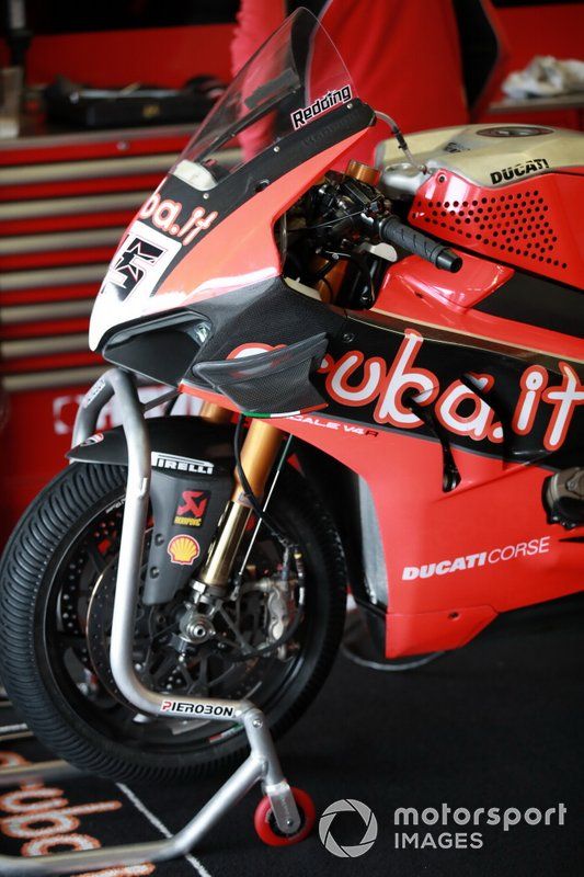 La moto de Scott Redding, Aruba.it Racing Ducati