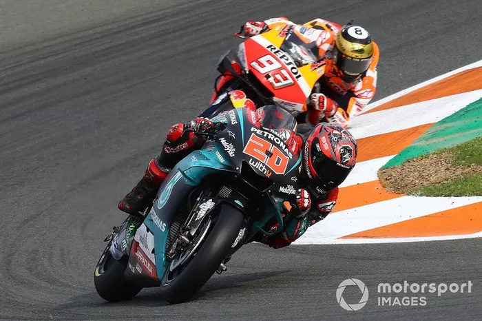 Fabio Quartararo, Petronas Yamaha SRT, Marc Marquez, Repsol Honda Team