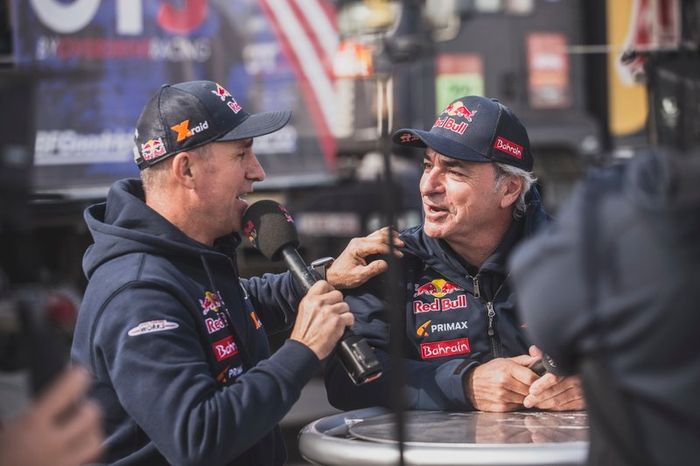 #302 JCW X-Raid Team: Stephane Peterhansel, #305 JCW X-Raid Team: Carlos Sainz