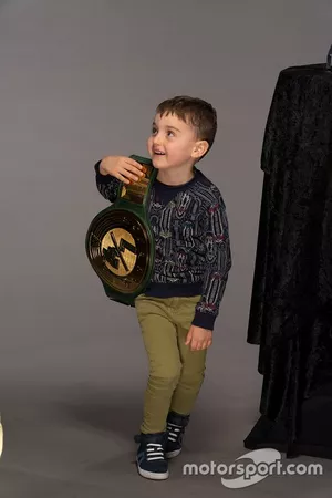 Brexton Busch with WWE 24/7 championship