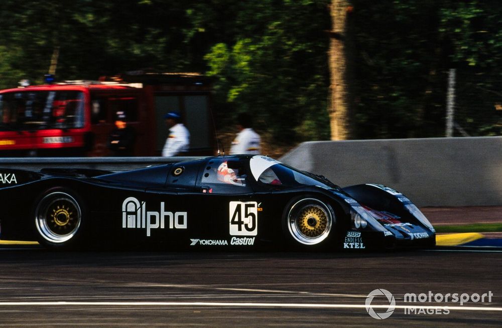 Needell, Sears and Reid took third after a consistent drive in their Alpha 962