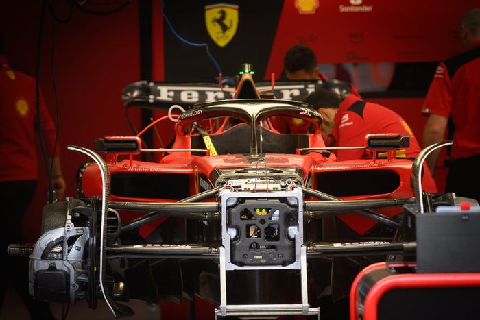 Charles Leclerc, Ferrari SF-23, foto de detalle