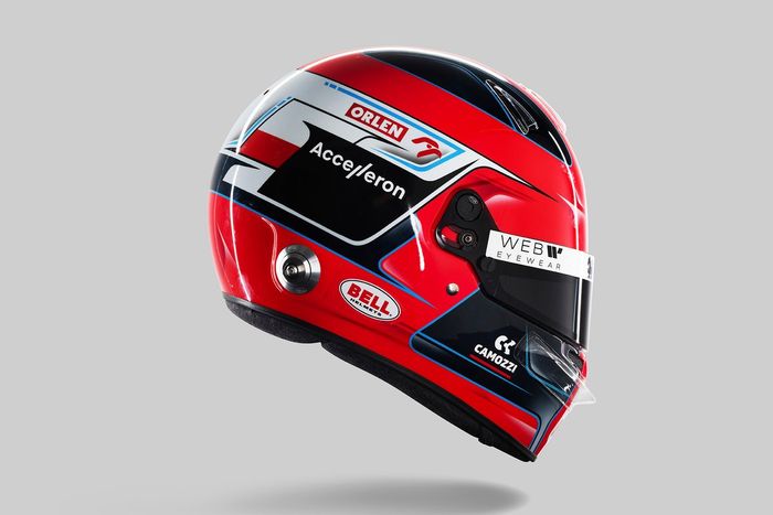 Casco de Robert Kubica, Alfa Romeo